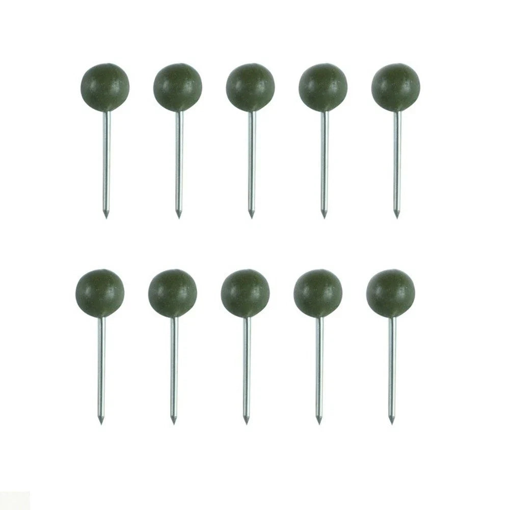 10X Fishing Hook Fixing Needles 12mm Positioning Pins for Carp
