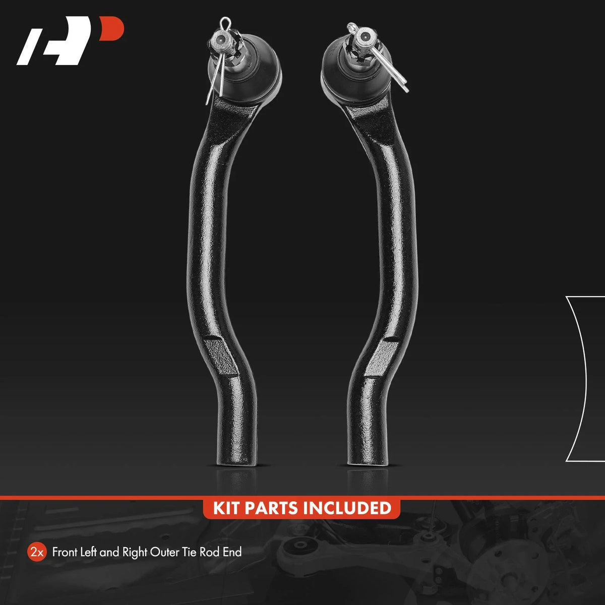 Tie Rod Ends Set for Honda Pilot 2003-2008 / Acura MDX 2001-2006 - 2 Pieces
