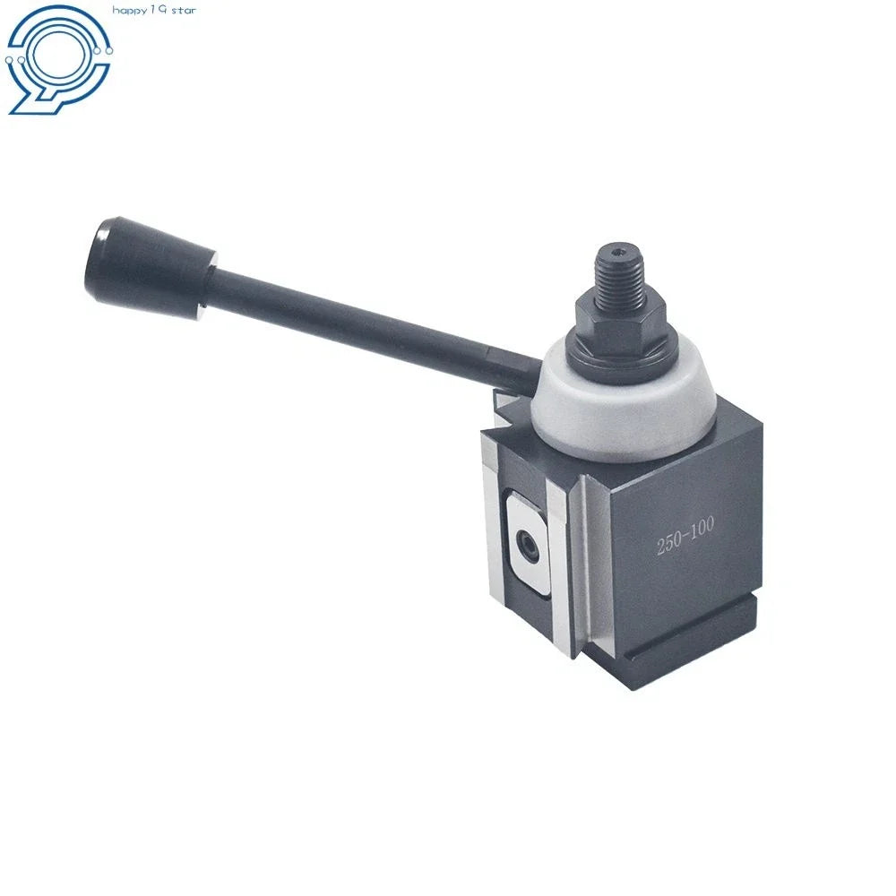 Piston Type Quick Change Tool Post Holder for Lathe 12" Swing (AXA 250-100)