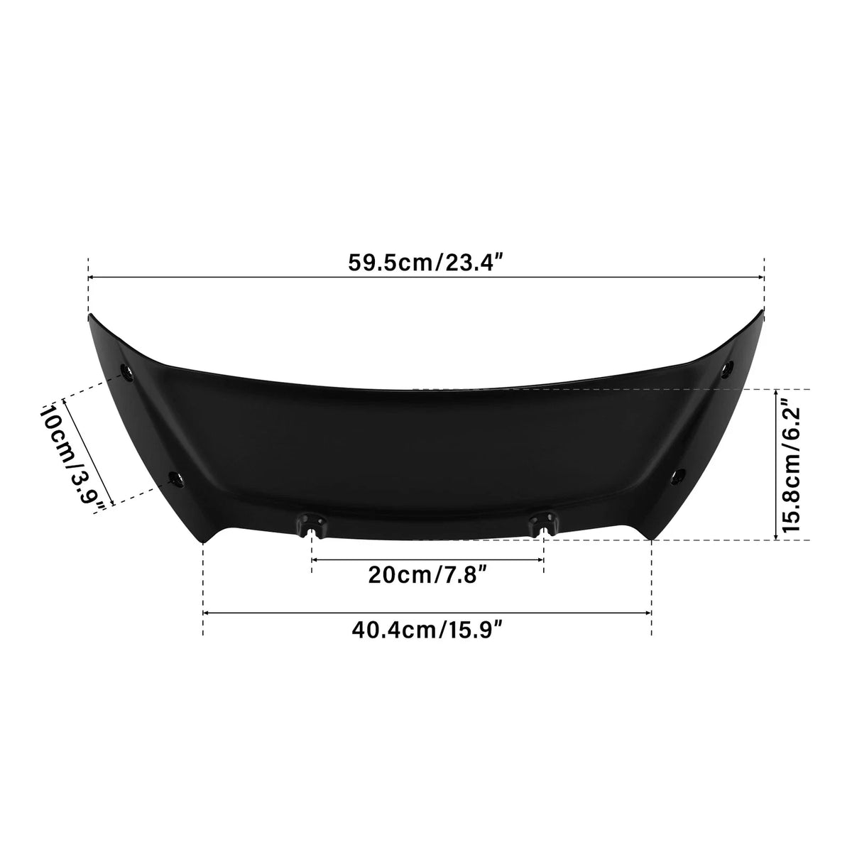 Windscreen & Mounts 6'' for 2023-2024 Harley CVO Road Glide