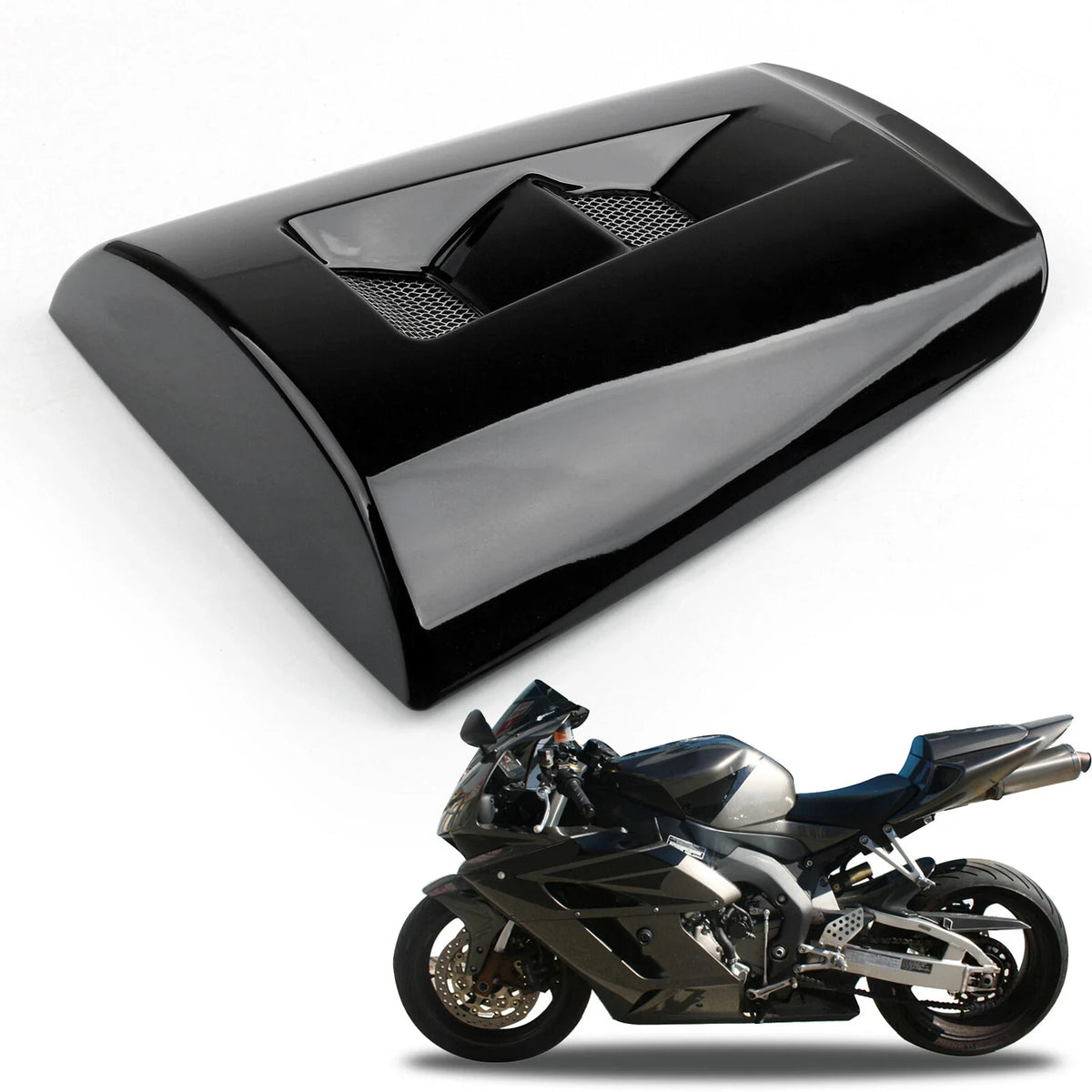 Rear Seat Cover Cowl for Honda CBR1000RR (2004–2007) Black