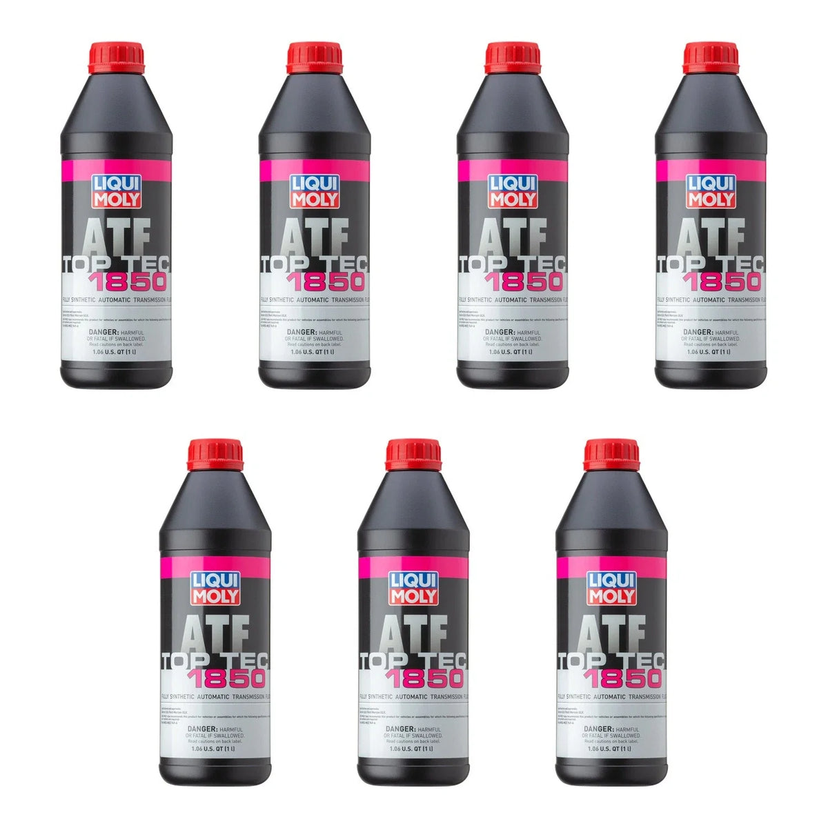 7L Set of Liqui Moly Top Tec ATF 1850 Automatic Transmission Fluid