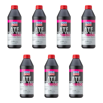 7L Set of Liqui Moly Top Tec ATF 1850 Automatic Transmission Fluid
