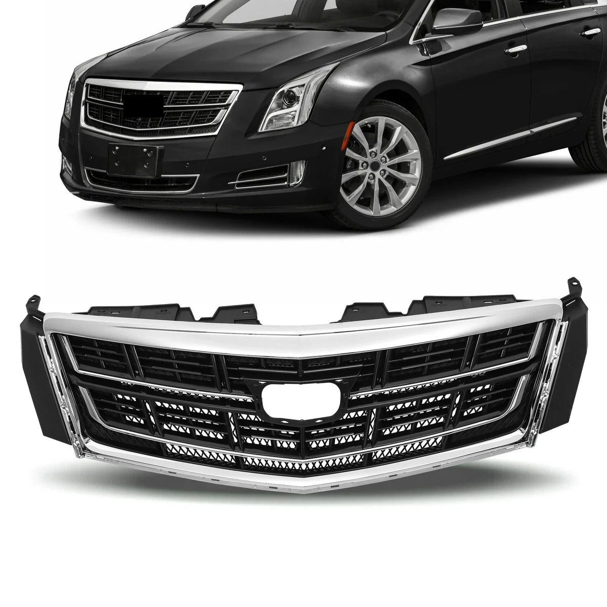 Front Upper Bumper Grille for Cadillac XTS (2016–2017)