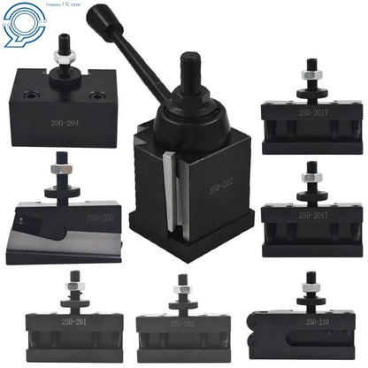 Lathe Tool Post Wedge Type 7 Pcs Set for 10-15" (BXA 250-222)
