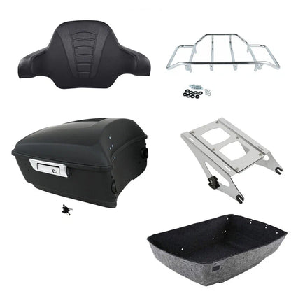 Matte King Backrest Mount for Harley Electra Glide Touring 2014-2026