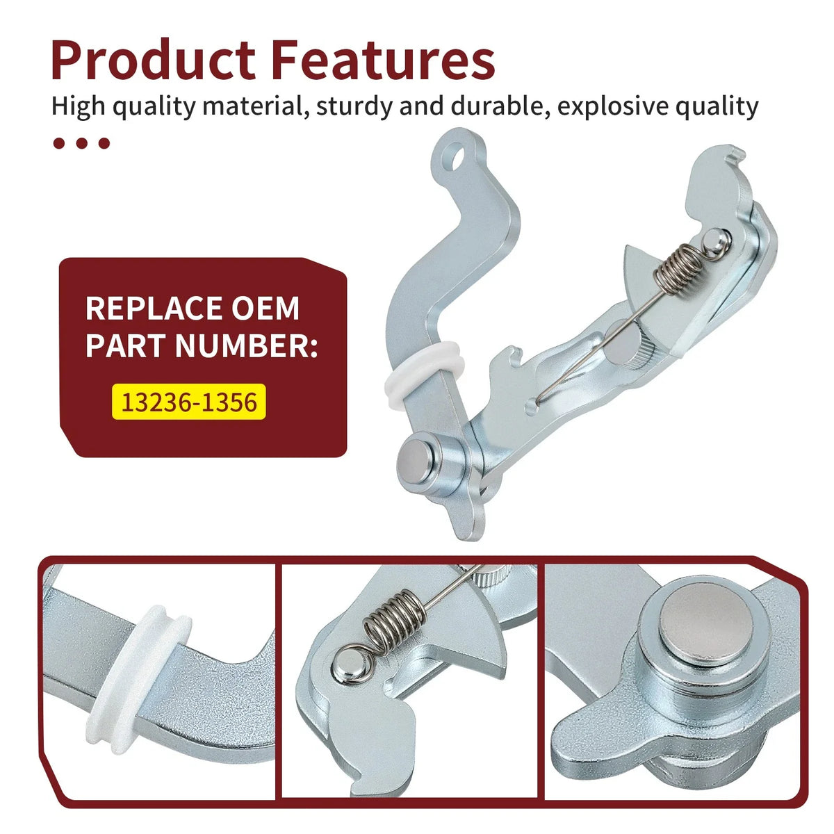 Left Brake Lever Bracket for Kawasaki Mule 3010 Diesel (2003–2008)