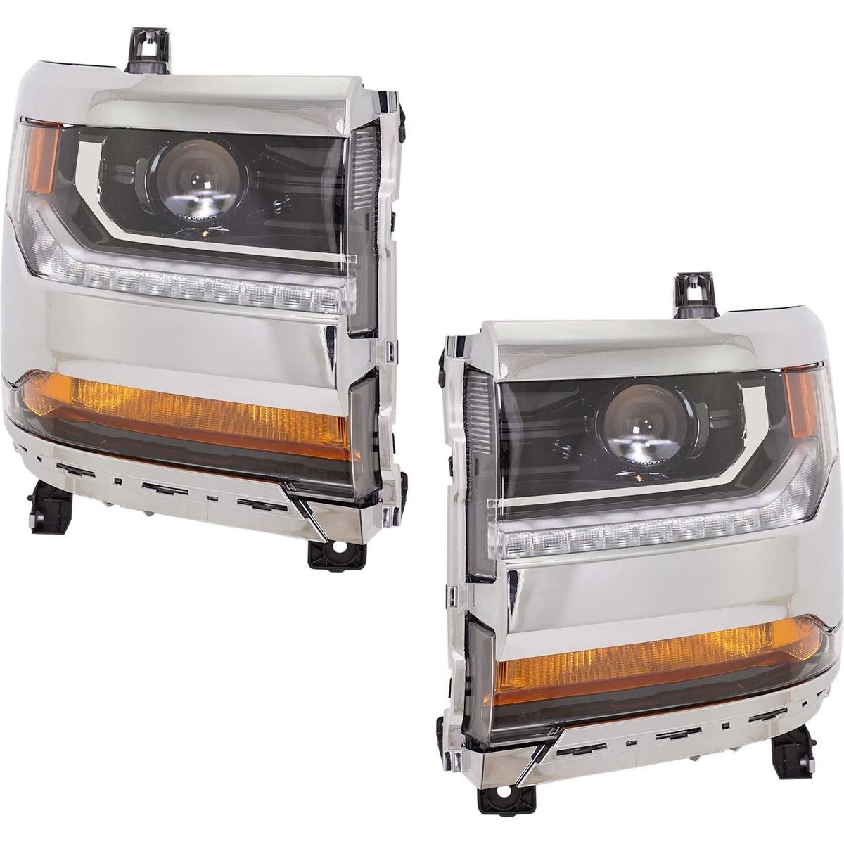 HID Headlights for Chevrolet Silverado 1500 (2016–2018)