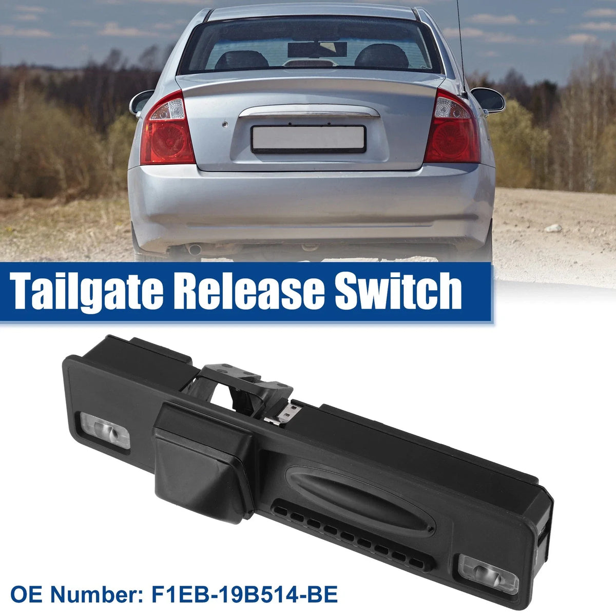 Rear Tailgate Release Switch for Ford Focus (2012–2018)