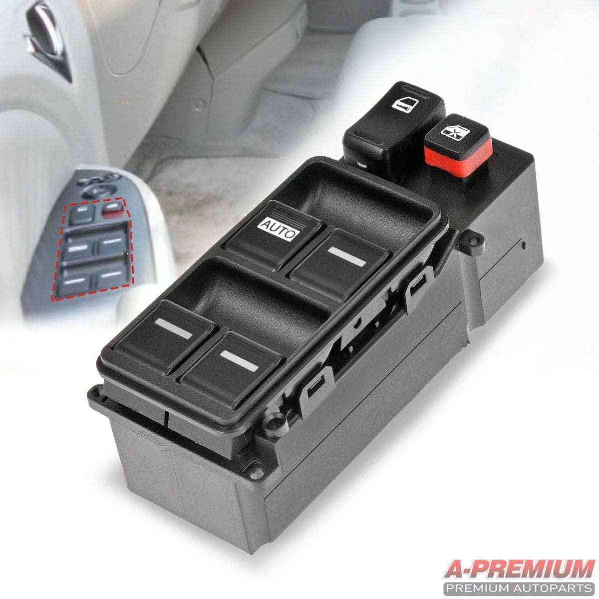 Front Left Window Switch for Honda Accord 2003 to 2007