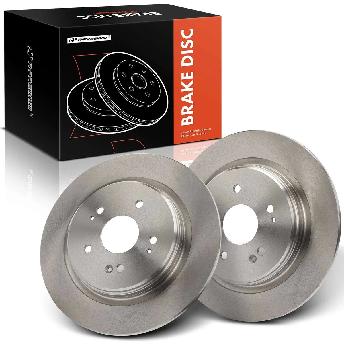 Rear Side Disc Brake Rotors for Honda CR-V (2017–2023) Acura TLX (2015–2020)