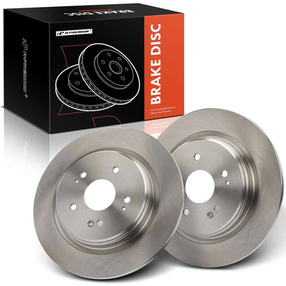 Rear Side Disc Brake Rotors for Honda CR-V (2017–2023) Acura TLX (2015–2020)