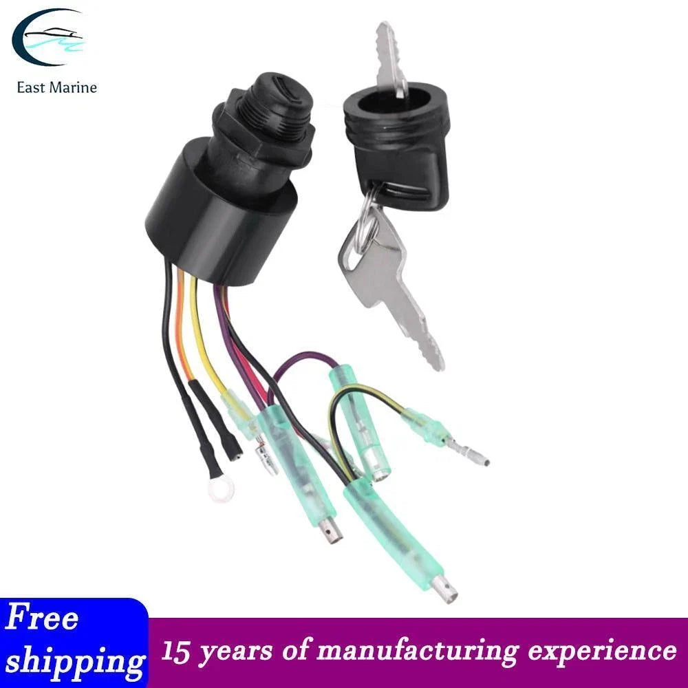 Ignition Switch for Marine Outboard Mercury 87-17009A5, 87-17009A2
