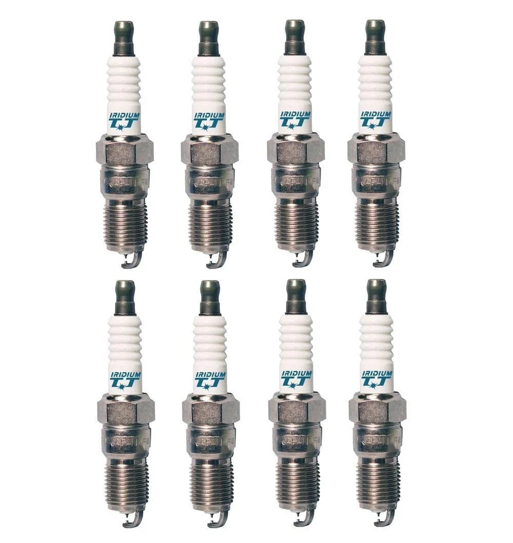 Set of 8 Denso Iridium TT Spark Plugs (Gap 0.040) for