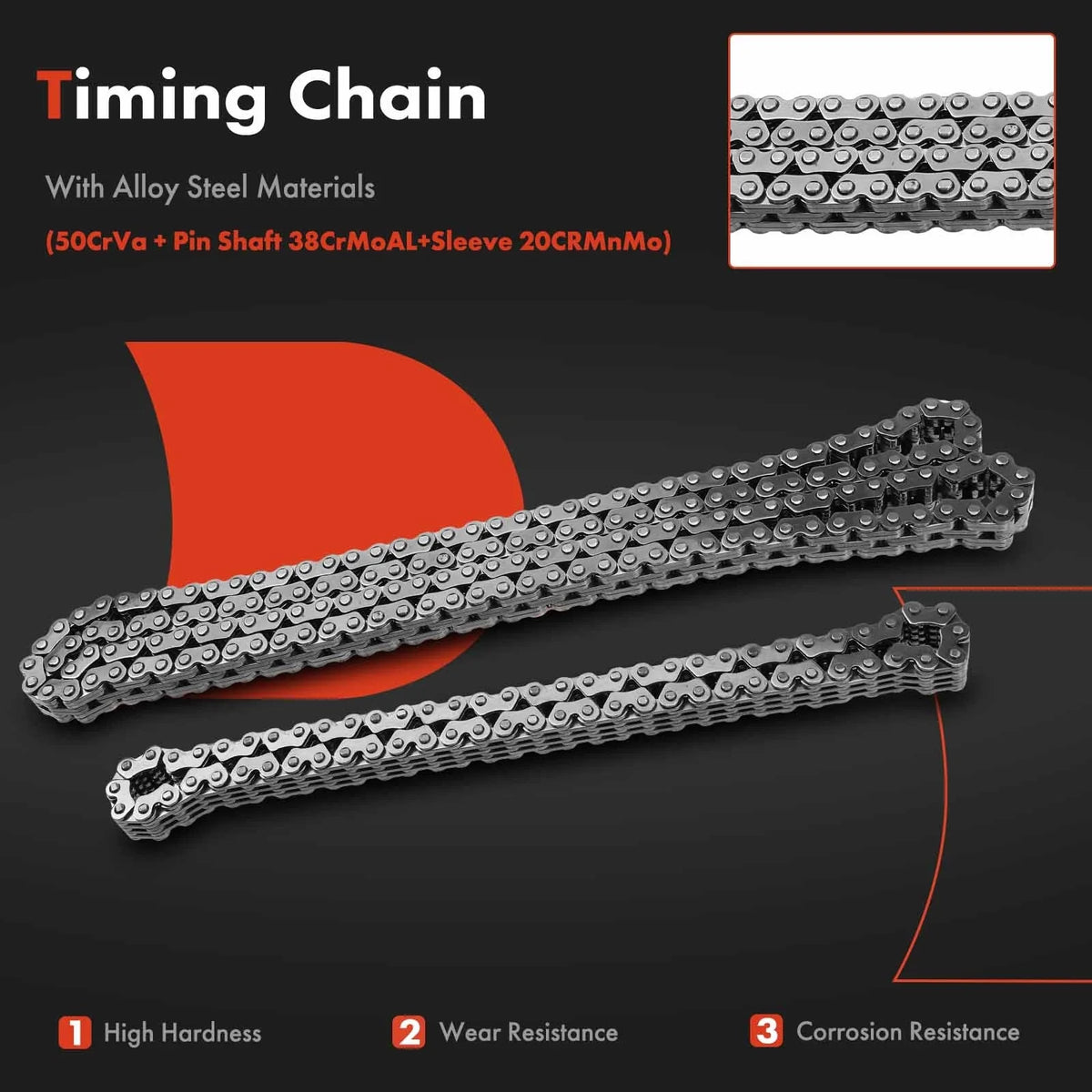 6X Timing Chain Kit for Sentra Juke Nissan 2011-2018
