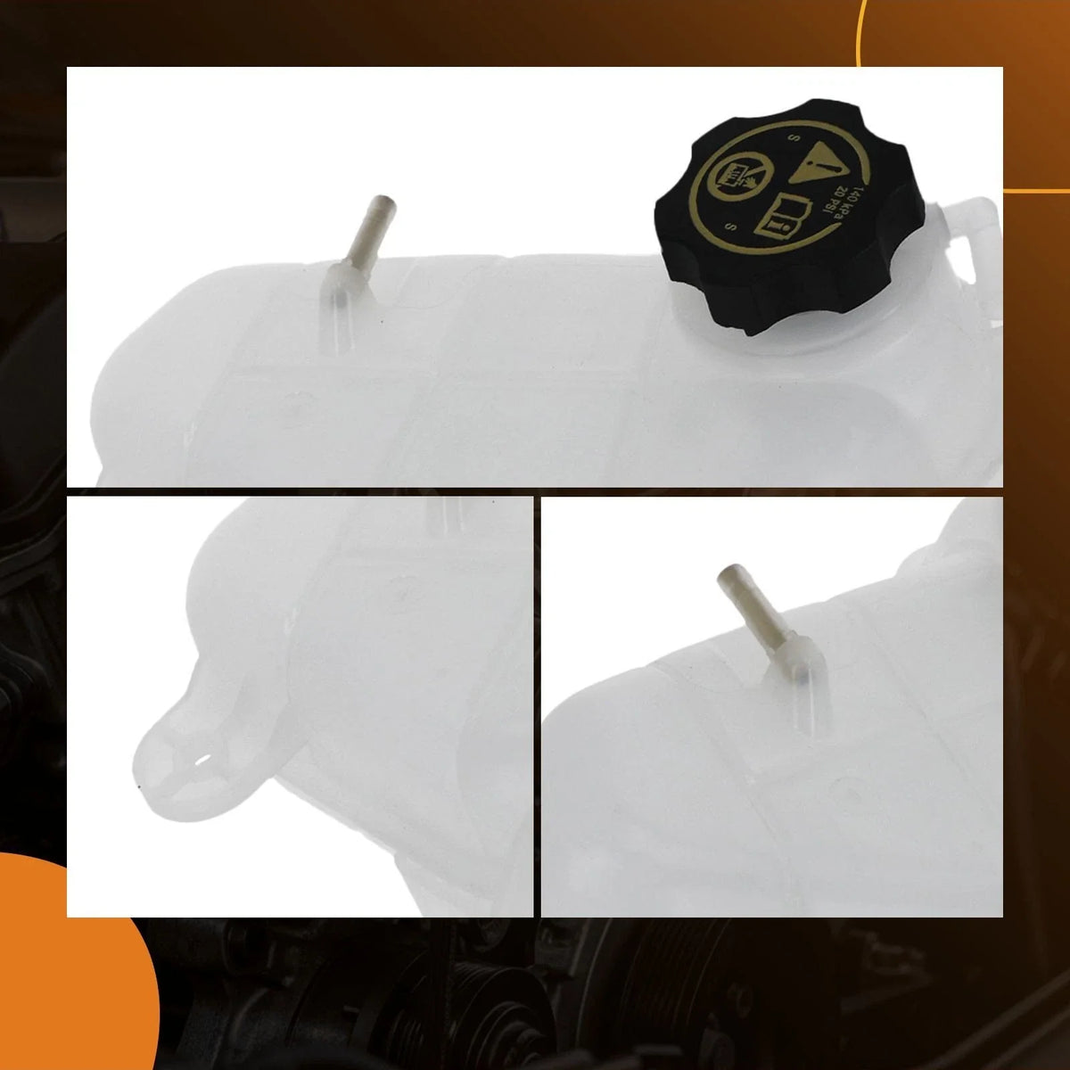 Expansion Tank Radiator Coolant Reservoir for 2012–2020 Chevy Sonic