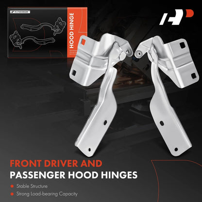 Pair of Front Hood Hinges for 2008–2013 Nissan Rogue