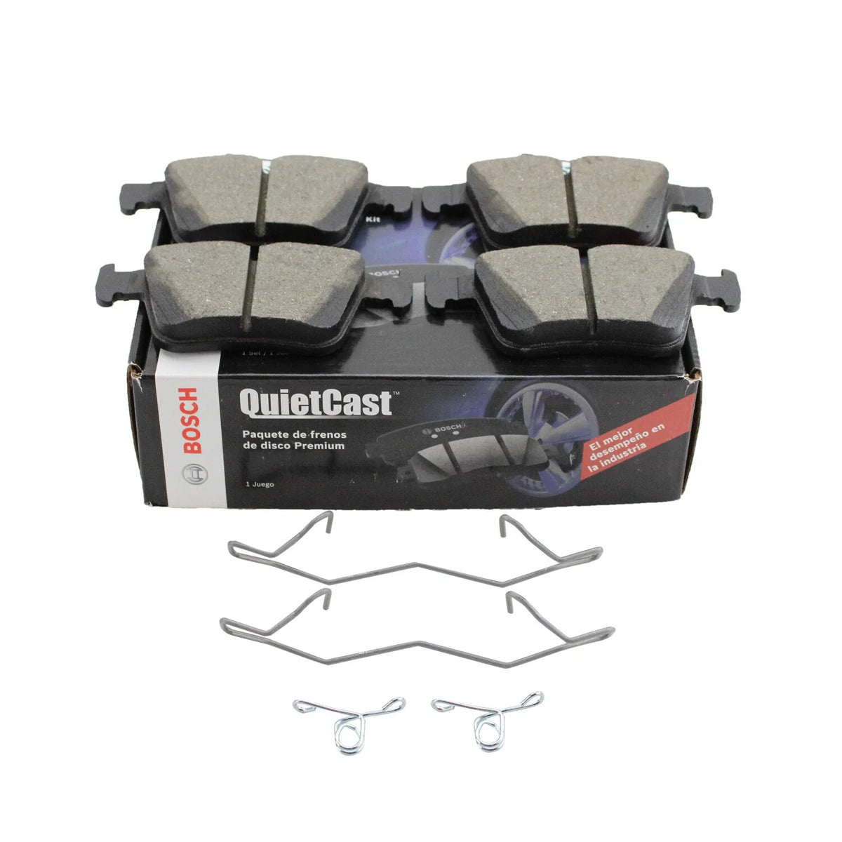 QuietCast Rear Brake Pads for Audi TT Quattro A3 RS3 2015-2023