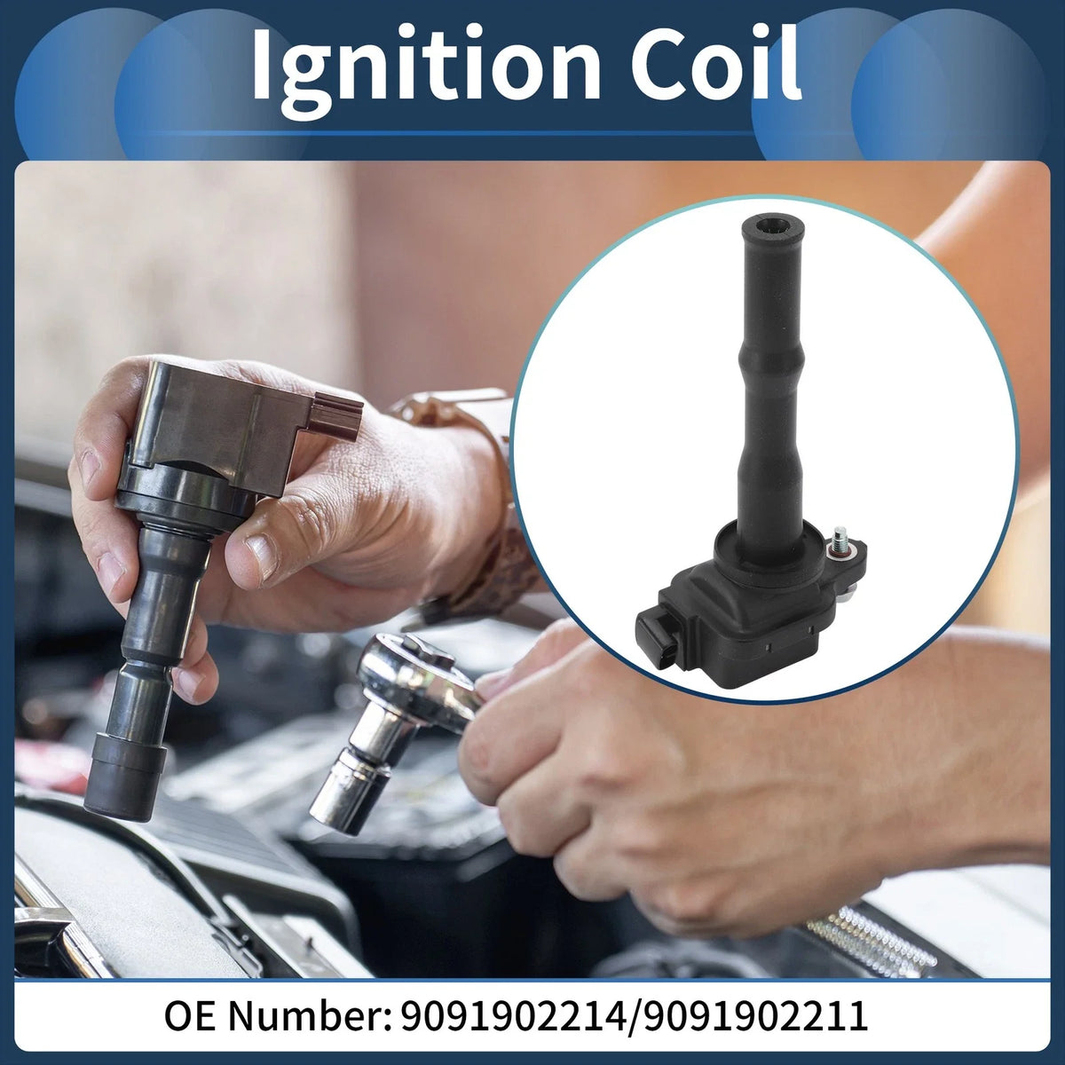 Ignition Coil Pack No. 9091902214 for Lexus ES300 (1994–1995)