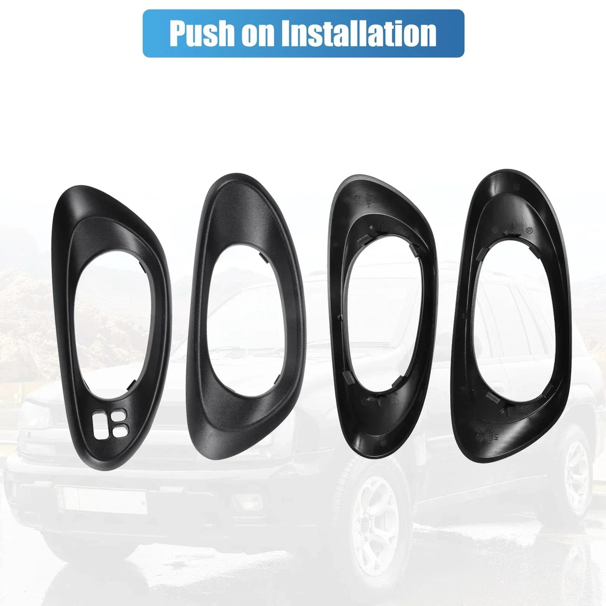 Side Handle Covers (Left & Right) for 2002-2009 Chevy Trailblazer