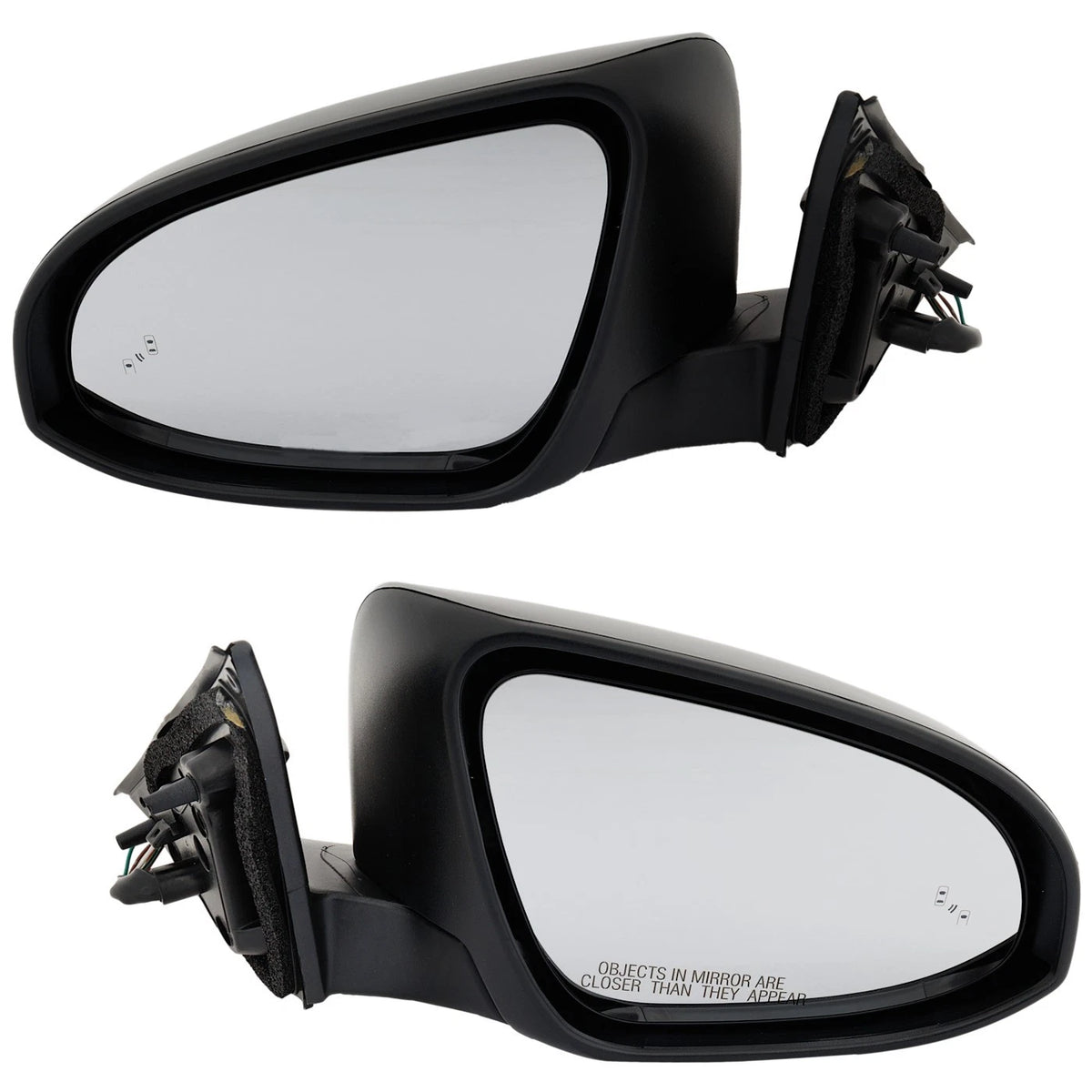 Set of 2 Heated Mirrors for Toyota Camry (2012–2014)