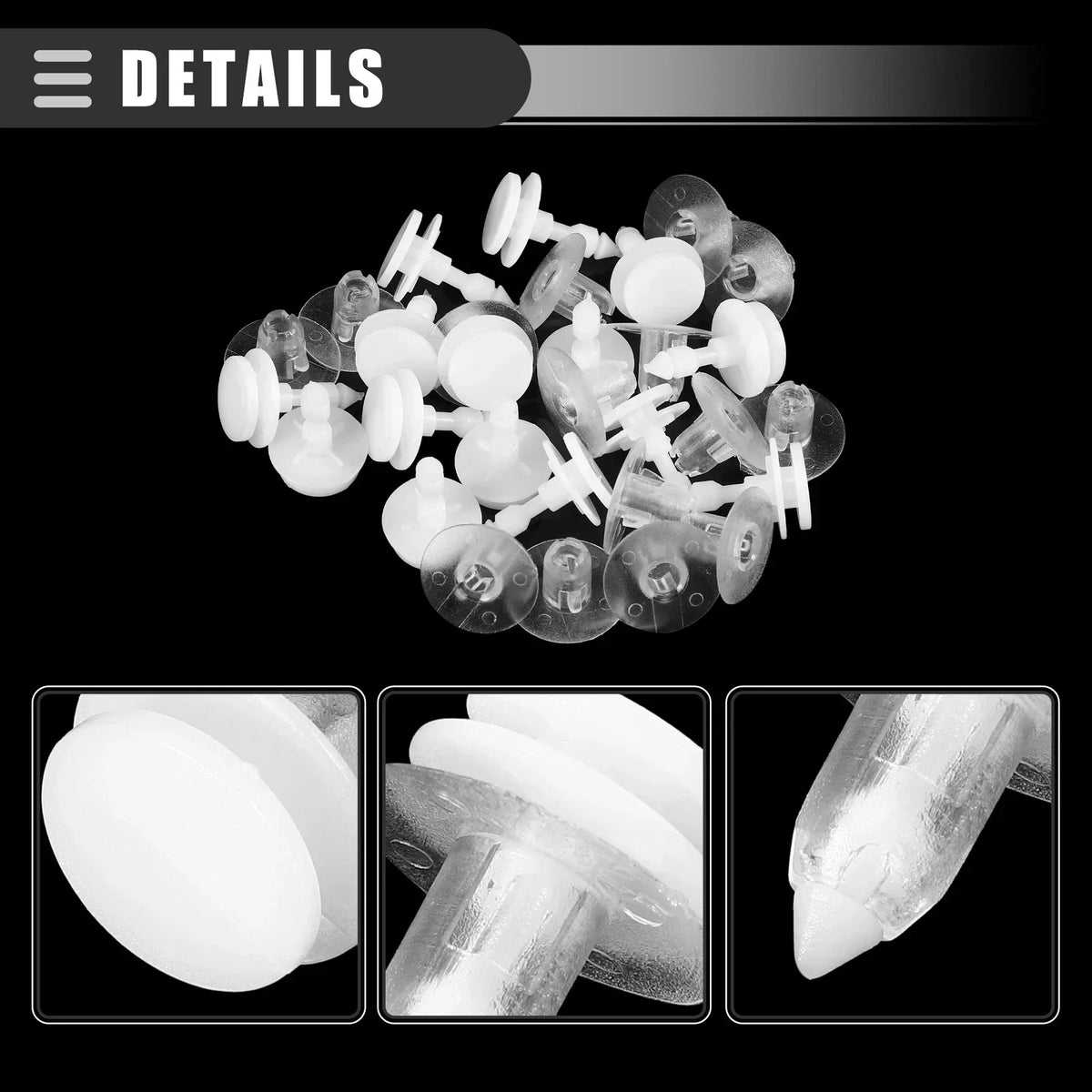 Door Trim Panel Push Clips (15 Pack) for Dodge Vehicles