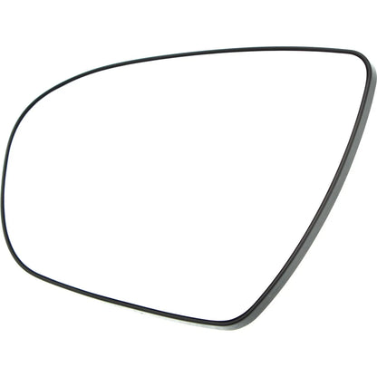 Left Heated Mirror Glass for Kia Optima (2011–2016) with Backing Plate