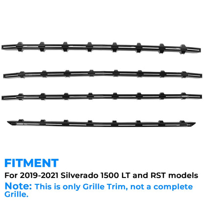 Grille Insert Trim for Silverado 1500 (2019-2021) Chevy