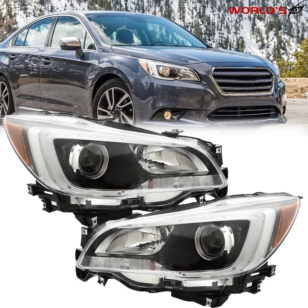 Halogen Headlight Assembly for Subaru Legacy/Outback (2015–2017) Right & Left