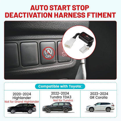 Start Stop Auto Disable Module for Toyota Highlander TDA3