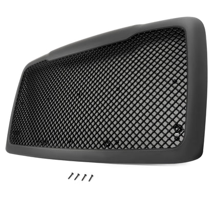 Black Upper Grille for Front Bumper - Freightliner Cascadia 2008–2017