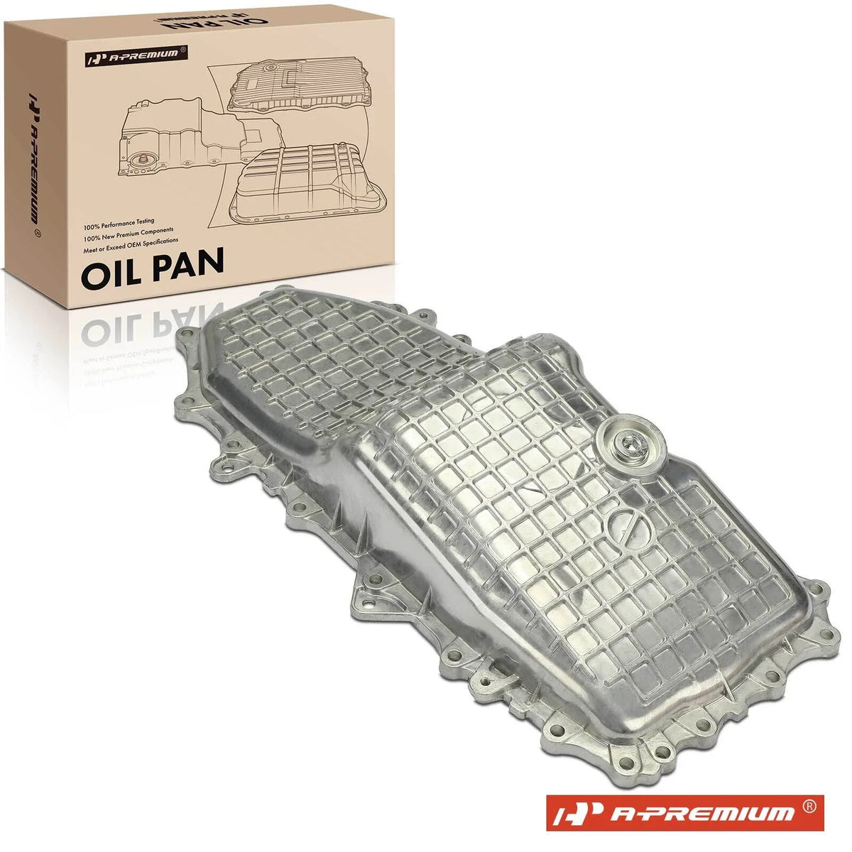 Lower Engine Oil Pan with Drain Plug for Buick Envision (2021–2026)