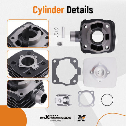 Engine Piston Cylinder Kit for KTM 50 SX / 50SX (2000–2023)