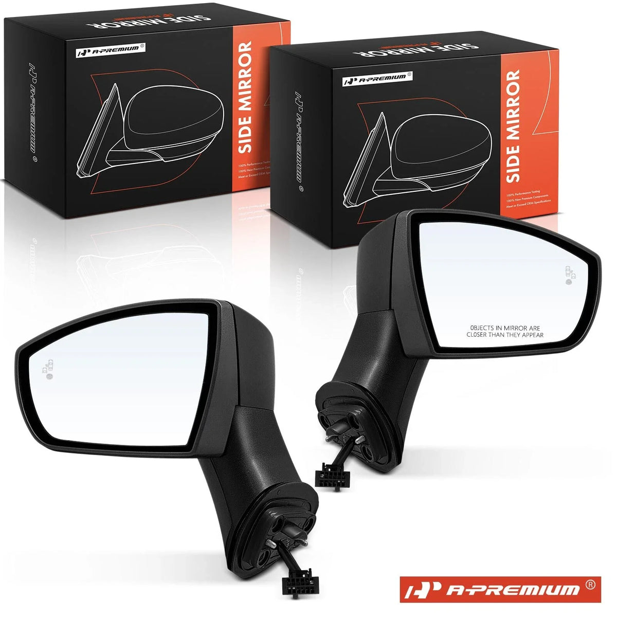 Power Adjust Mirrors with Manual Folding for Ford EcoSport (2018–2022)