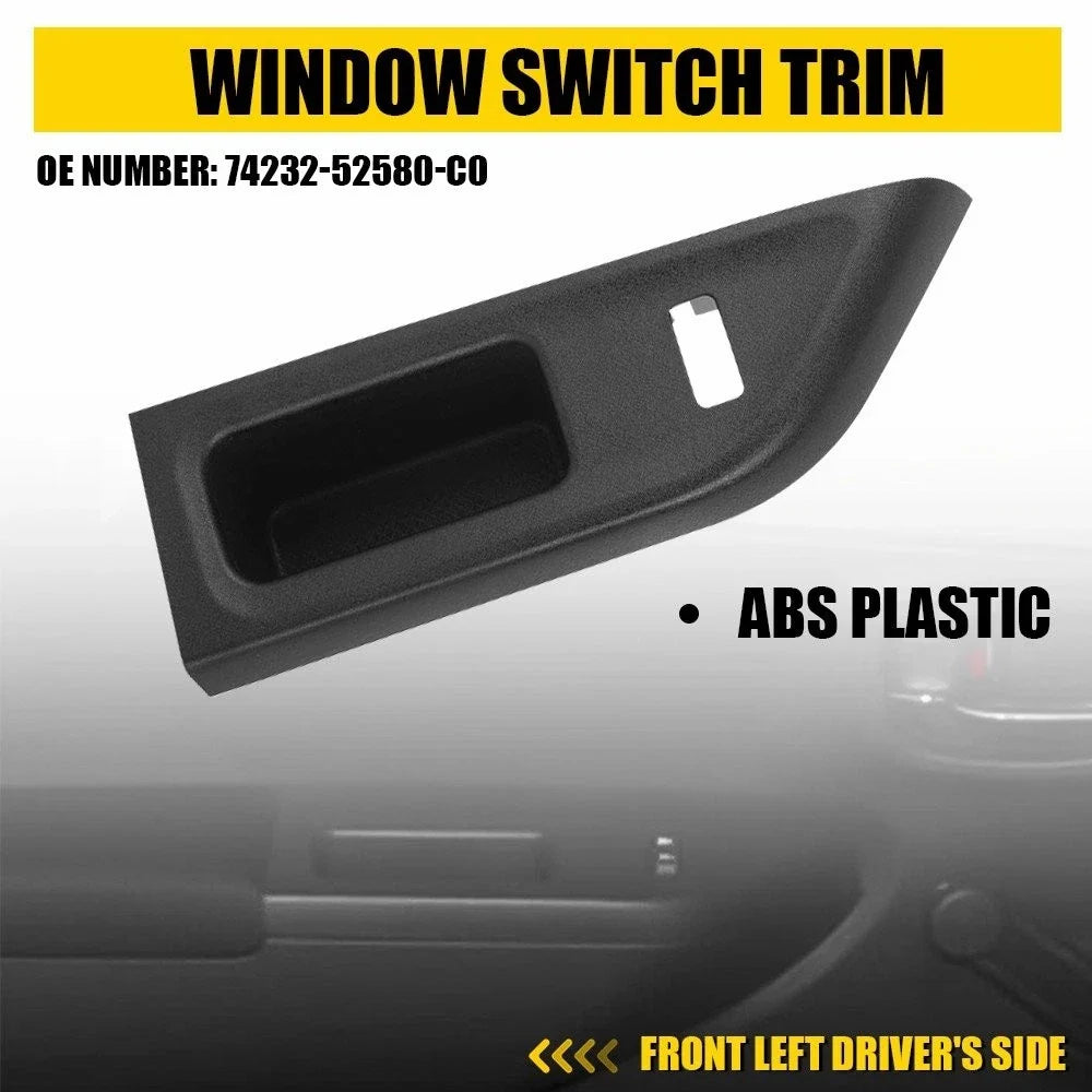 1X Front Window Switch Panel Trim for Toyota Yaris Hatchback (2012–2015) EV