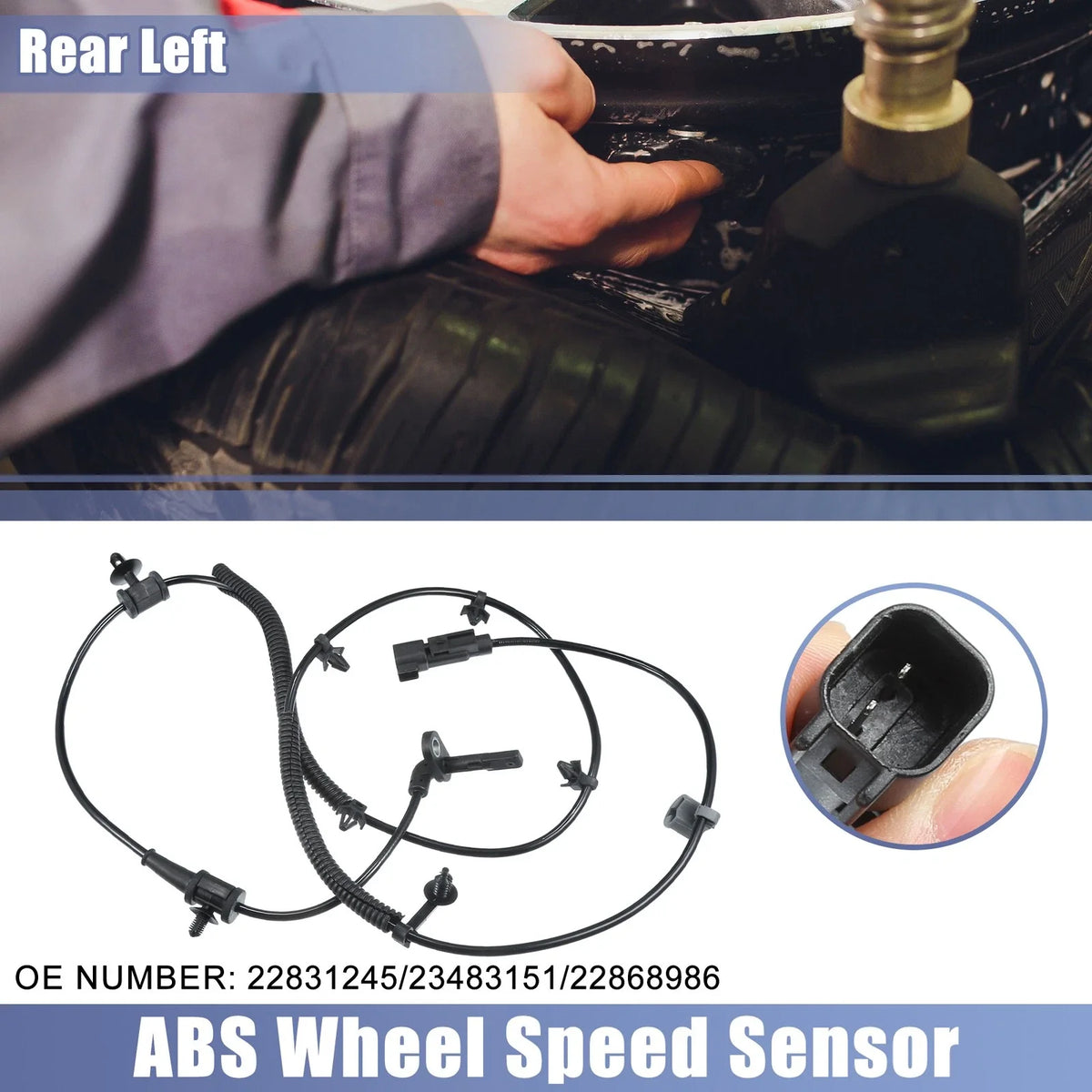 Rear Left ABS Sensor No. 22831245/23483151/22868986 for Buick LaCrosse (2014–2016)