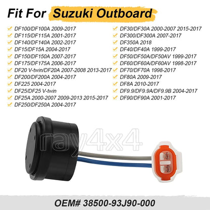 Buzzer 38500-93J90-000 for Suzuki DF150 DF175 DF200 DF225 DF250 DF300 (2000–2023)