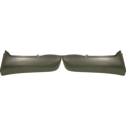 Fender Trim Set for Chevrolet S10 (1998–2003) Front Lower Section Plastic