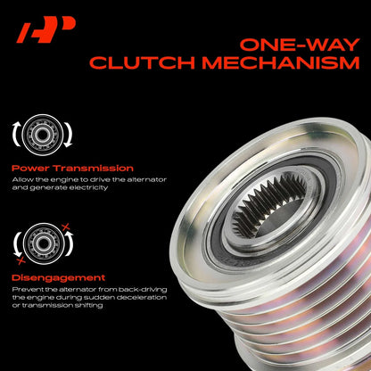 Clutch Pulley for Alternator - Nissan Sentra 2013 to 2019
