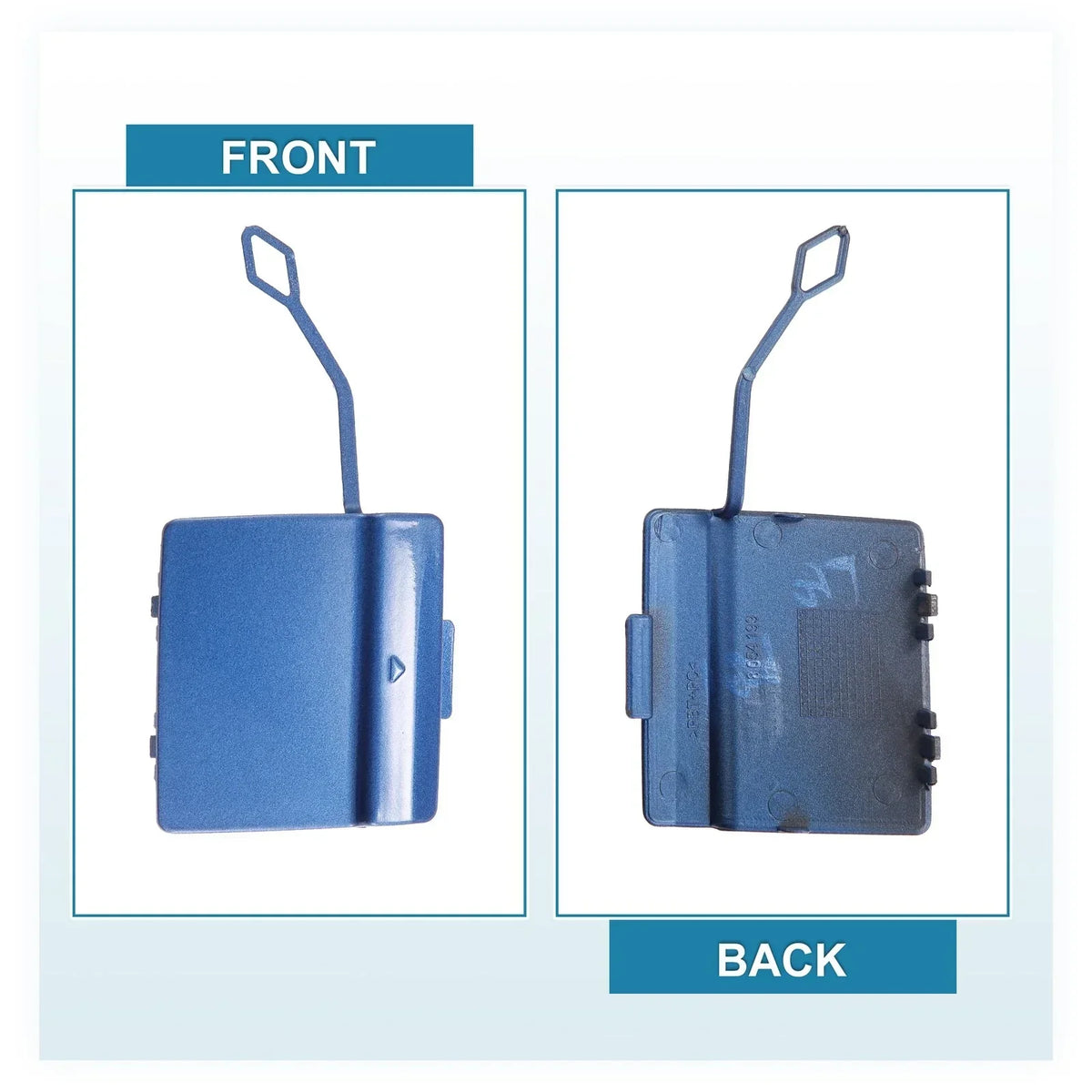 Blue Tow Hook Cover Cap for 2013-2018 BMW 3 Series
