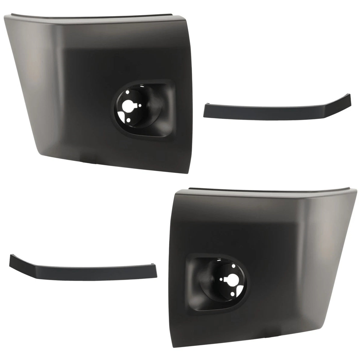 Bumper Face Bar End Set for Nissan Titan (2004–2015)