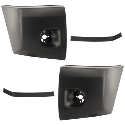 Bumper Face Bar End Set for Nissan Titan (2004–2015)