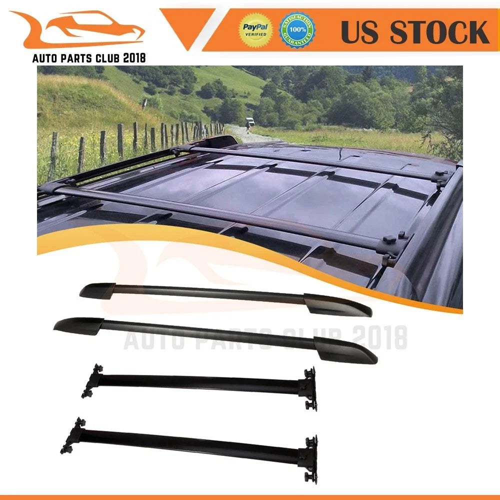 Set of 2 Roof Top Rack Cross Bars for Toyota Highlander (2008–2013)