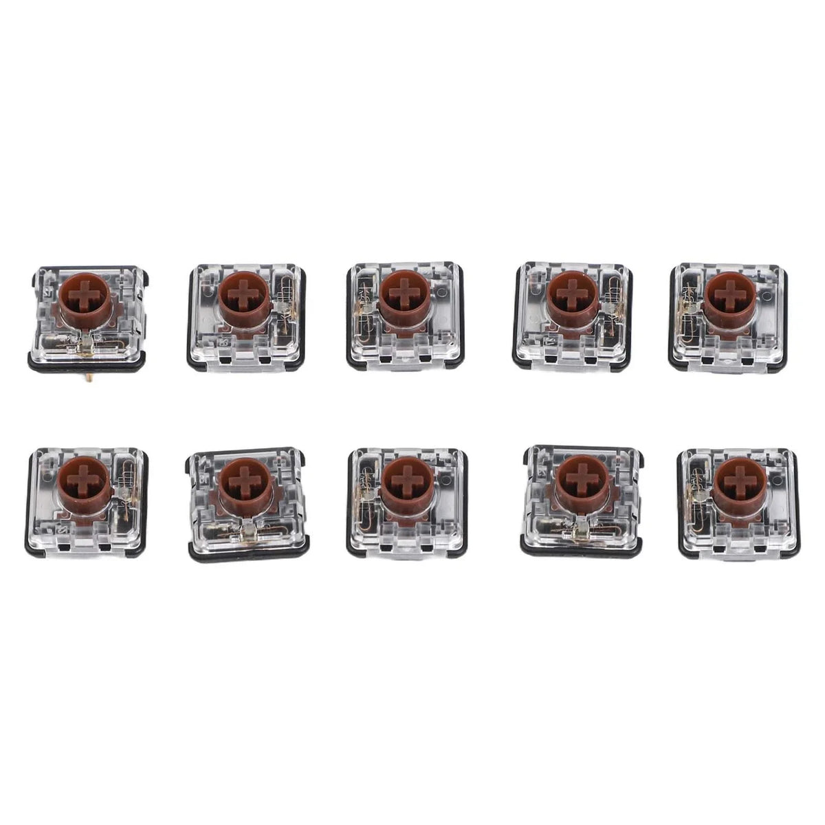 10 Pack Kailh Thin Switches 1353 Linear Tactile Replacement for Keyboards