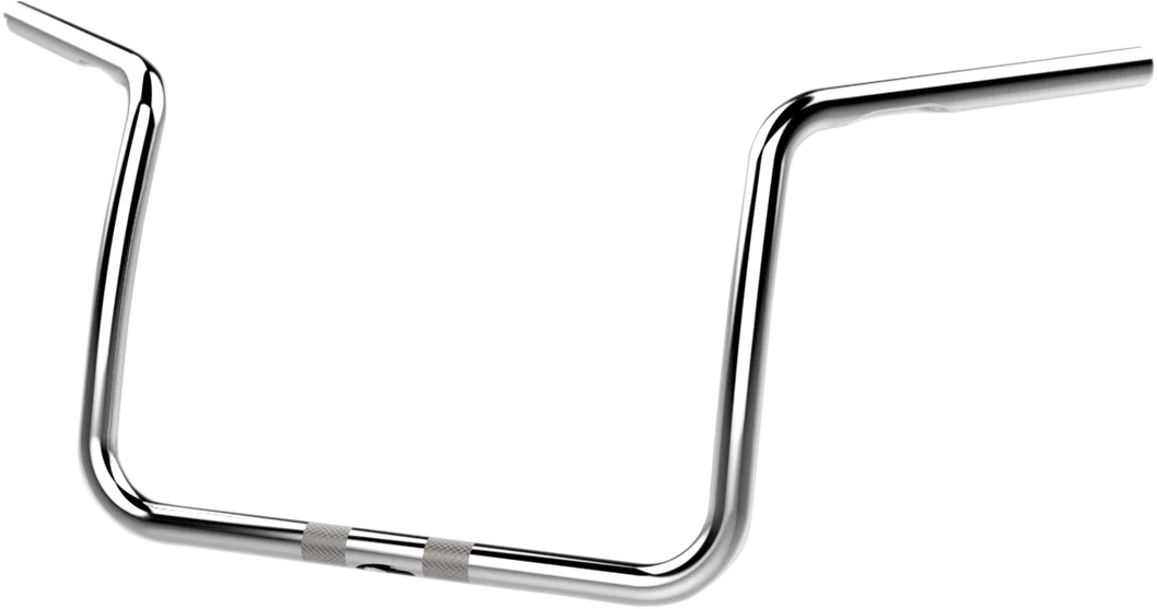 1" Narrow Chrome Sweeper Handlebar for Custom Motorcycles (300519)