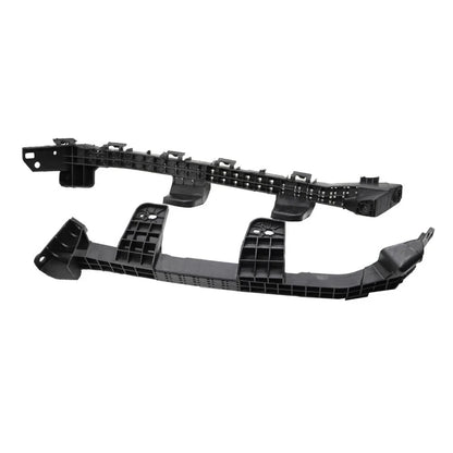 2X Front Bumper Headlight Bracket for Honda Civic Sedan (2022–2023) Black
