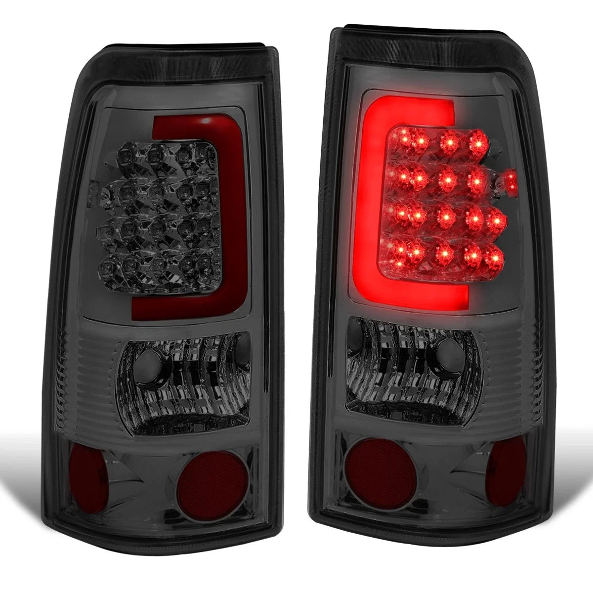 3D LED C-Bar Tail Light Reverse Lamp for Chevy Silverado/GMC Sierra (1999–2003)