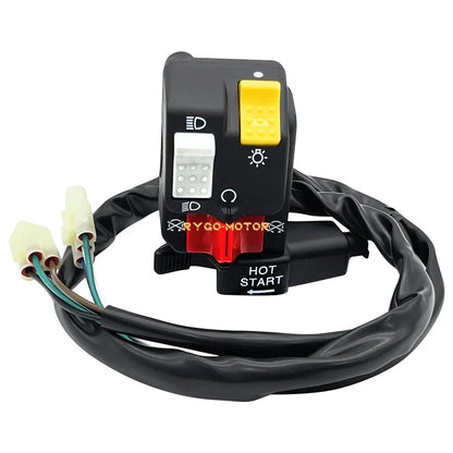 Left Kill Stop Switch for Honda TRX450R 2008-2009 Handlebar Control