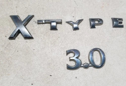 Chrome Trunk Emblem for Jaguar X-Type (2002–2008)
