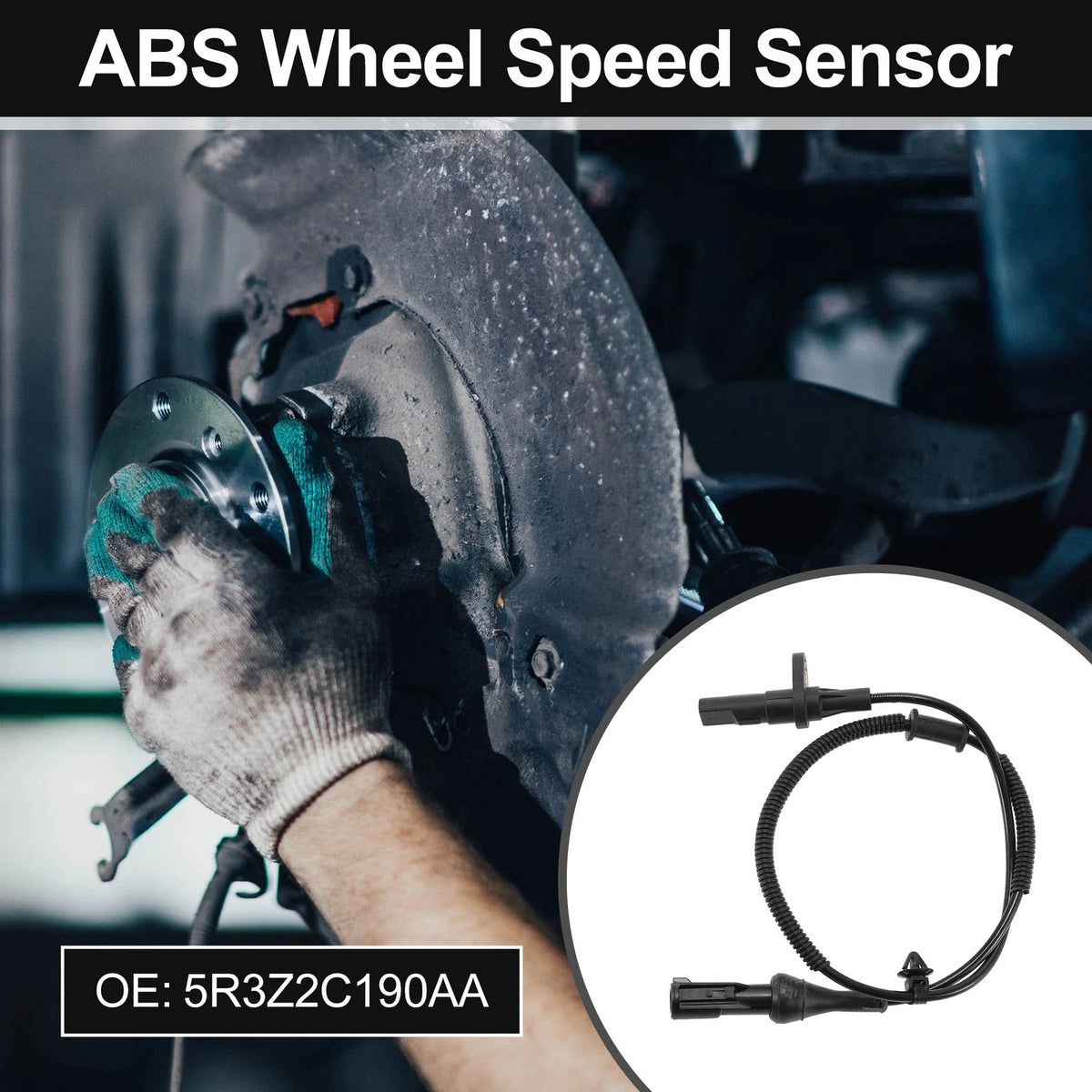 ABS Wheel Speed Sensor No. 5R3Z2C190AA for Ford Mustang (2005–2010)